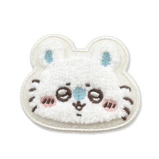 Chiikawa 吉伊卡哇 大臉刺繡胸針 毛茸茸安全別針