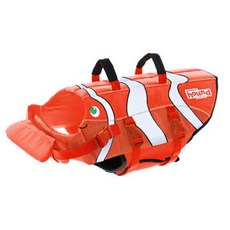 outward hound 尼莫造型寵物狗救生衣 M號, 1個, 橘子