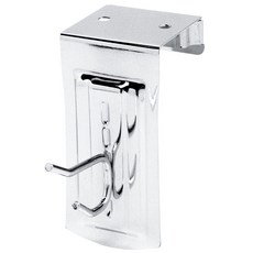 DECKO 門後多功能掛鉤衣帽架, 1個, Chrome