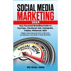 (英文圖書) Social Media Marketing 2019: Your Personal Branding Guide to YouTube Facebook Ads Instagram... 平裝版, Independently Published, 英文
