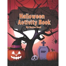 (英文圖書)Halloween Activity Book 平裝版, Independently Published, 英文