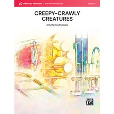 (英文圖書) Creepy-Crawly Creatures: Conductor Score & Parts 平裝版, Alfred Music, 英文