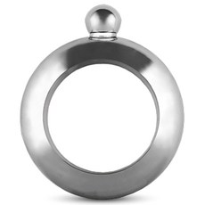 BLUSH Sharade 黃銅燒瓶 118.3ml, 1個, 銀