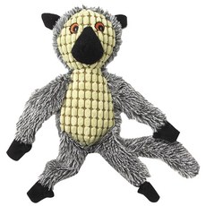 Petrageous designs Hungry Socks 毛絨寵物狗填充玩具, 1個, 狐猴