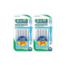 G.U.M 齒間清潔牙間寬, 2個, 10片