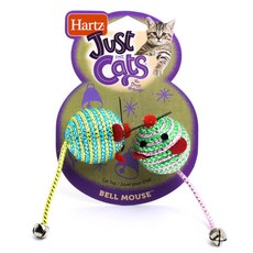 Hartz 喇叭口貓玩具球 2pcs, 1組