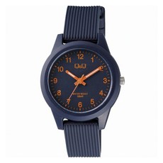 Q&Q 彩色手錶10bar女士聚氨酯手錶 V01A-019VK