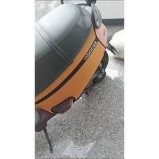 GOGORO VIVA 反光口袋防刮車身套, 石榴橘