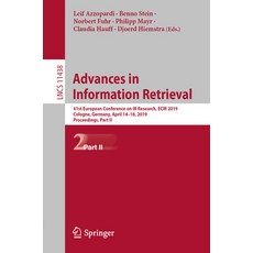 (英文圖書) Advances in Information Retrieval: 41st European Conference on IR Research Ecir 2019 Cologn... 平裝版, Springer, 英文