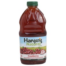 HansEn's natural 蔓越莓汁, 1個, 1.89L