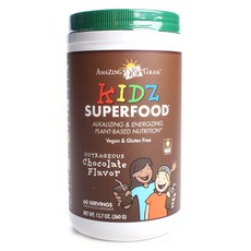 Amazing Grass 無麩質素食能量粉 巧克力風味, 巧克力, 1個, 360克
