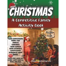 (英文圖書)Christmas: A Competitive Family Activity Book Filled with Team Games: Compete an... 平裝版, Independently Published, 英文