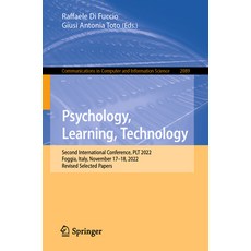 (英文圖書) Psychology Learning Technology: Second International Conference Plt 2022 Fo... 平裝版, Springer, 英文
