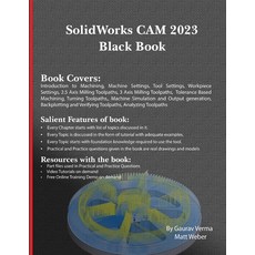 (英文圖書) SolidWorks CAM 2023 Black Book 平裝版, Cadcamcae Works, 英文