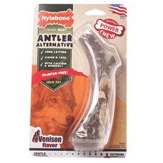 Nylabone 犬用潔牙玩具 鹿肉風味, 1個, 混色