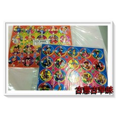 古意古早味 圓牌(12張/包) 小木偶 六合三俠 尪仔標 紙牌 懷舊童玩 兒時遊戲, 詳見包裝