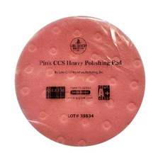 蠟妹緹緹 LC CCS Smart Pads 5.5吋 拋光綿 上蠟綿 半厚度, 粉, 1個