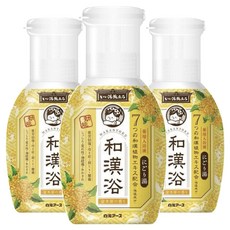 Hakugen Earth 白元 好的溫泉旅行濁湯保濕入浴液, 3個, 300ml