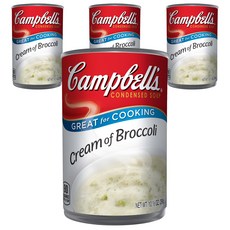 Campbell's 金寶湯 花椰菜奶油濃湯罐頭, 4罐, 298g
