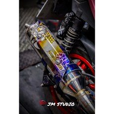 J.M傑米車藝 黃蜂 排氣管 超級漸擴 SS1 合格版 賽道版 直通靜音 勁戰 雷霆S JETS FORCE