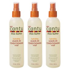 cantu 乳木果油保濕護髮噴霧, 3個, 237ml