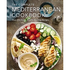 (英文圖書) The Complete Mediterranean Cookbook: Over 200 Fresh Health-Boosting Recipes 精裝版, Cider Mill Press, 英文
