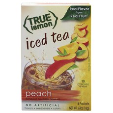 TRUE citrus 水蜜桃冰茶沖泡粉隨身包, 6件, 3g