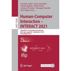 (英文圖書) Human-Computer-Interaction - Interact 2021: 18th Ifip Tc 13 International Conference Bari I... 平裝版, Springer, 英文