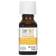 Aura Cacia 卡希雅 複方護髮精油, 1個, 15ml