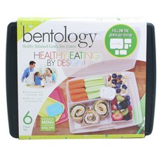 Ventology 健康平衡午餐盒非絕緣午餐盒 6 件套, 1個, 夜梨