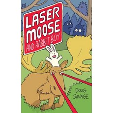 (英文圖書)Laser Moose and Rabbit Boy 精裝版, Andrews McMeel Publishing, 英文