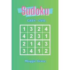 (英文圖書) Sudoku Puzzle Book: All Ages - Large Print - Puzzle Book 平裝版, Independently Published, 英文