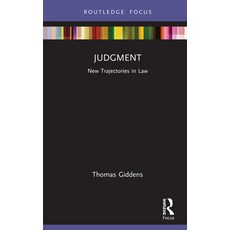 (英文圖書) Judgment: New Trajectories in Law 精裝版, Routledge, 英文