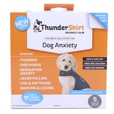 THUNDER WORKERS 狗狗安定背心, 純灰色