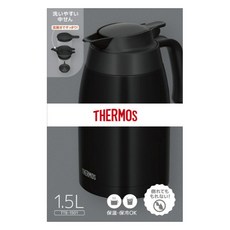 膳魔師 不鏽鋼水壺 1.5L 霧面黑 TTB-1501 MTBK, 1個
