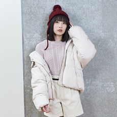 LOVETOXIC 女款短版羽絨外套