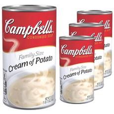 Campbell's 金寶 奶油馬鈴薯濃湯罐頭, 4罐, 650g