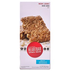 CORAZONAS FOODS Heart Bar燕麥方形白巧克力澳洲堅果餅, 12入, 50g