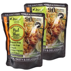 miracle noodle 無麩質泰式蒟蒻麵, 2包, 280g