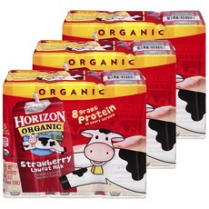 HORIZON 低脂保久乳 草莓風味 8g, 236ml, 18入