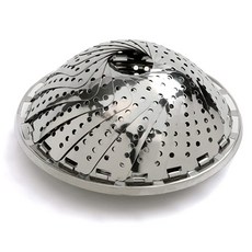NORPRO 不鏽鋼蔬菜蒸煮器, 1個, 13.5~24cm