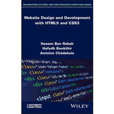 (英文圖書) Website Design and Development with Html5 and Css3 精裝版, Wiley-Iste, 英文