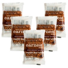 EARNEST EATS 巧克力花生醬穀物棒, 5入, 54g