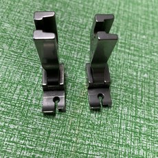 永昇縫紉 工業縫紉機壓腳 短板長短夾壓線壓腳 工業車壓腳, 白色, 1個