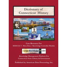 (英文圖書) LKM -Dictionary of Connecticut 精裝版, American Data Processing, Inc., 英文