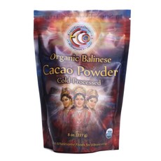 EARTH CIRCLE ORGANICS 袋裝巴厘島冷壓可可沖泡粉, 1個, 227克