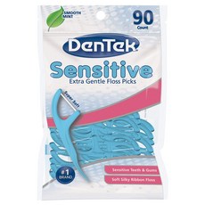 DenTek 敏感的額外溫柔的飲料牙齒, 1個, 90件