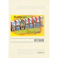 (英文圖書) Vintage Lined Notebook Greetings from Dowagiac 平裝版, Found Image Press, 英文