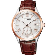 CITIZEN 星辰 光動能 經典菱格紋紳士時尚男錶-38.5mm(BV1124-14A)