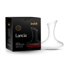 JoyJolt Lancia水晶醒酒瓶, 1個, 1600毫升